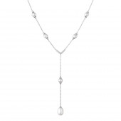 Colier perle naturale si argint DiAmanti SK20212-G